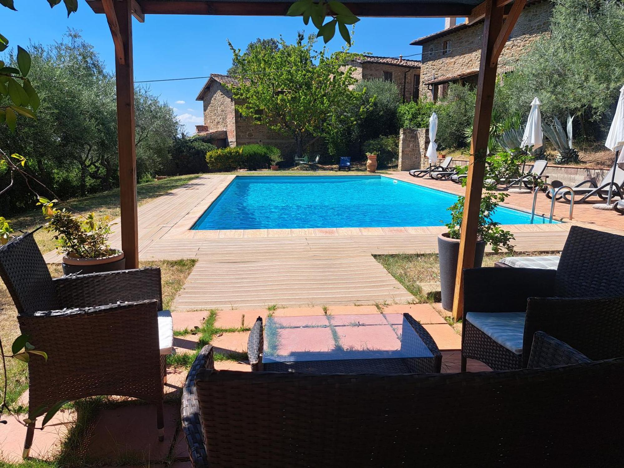 Вилла Agriturismo Poggio All'Olmo Греве-ин-Кьянти Экстерьер фото